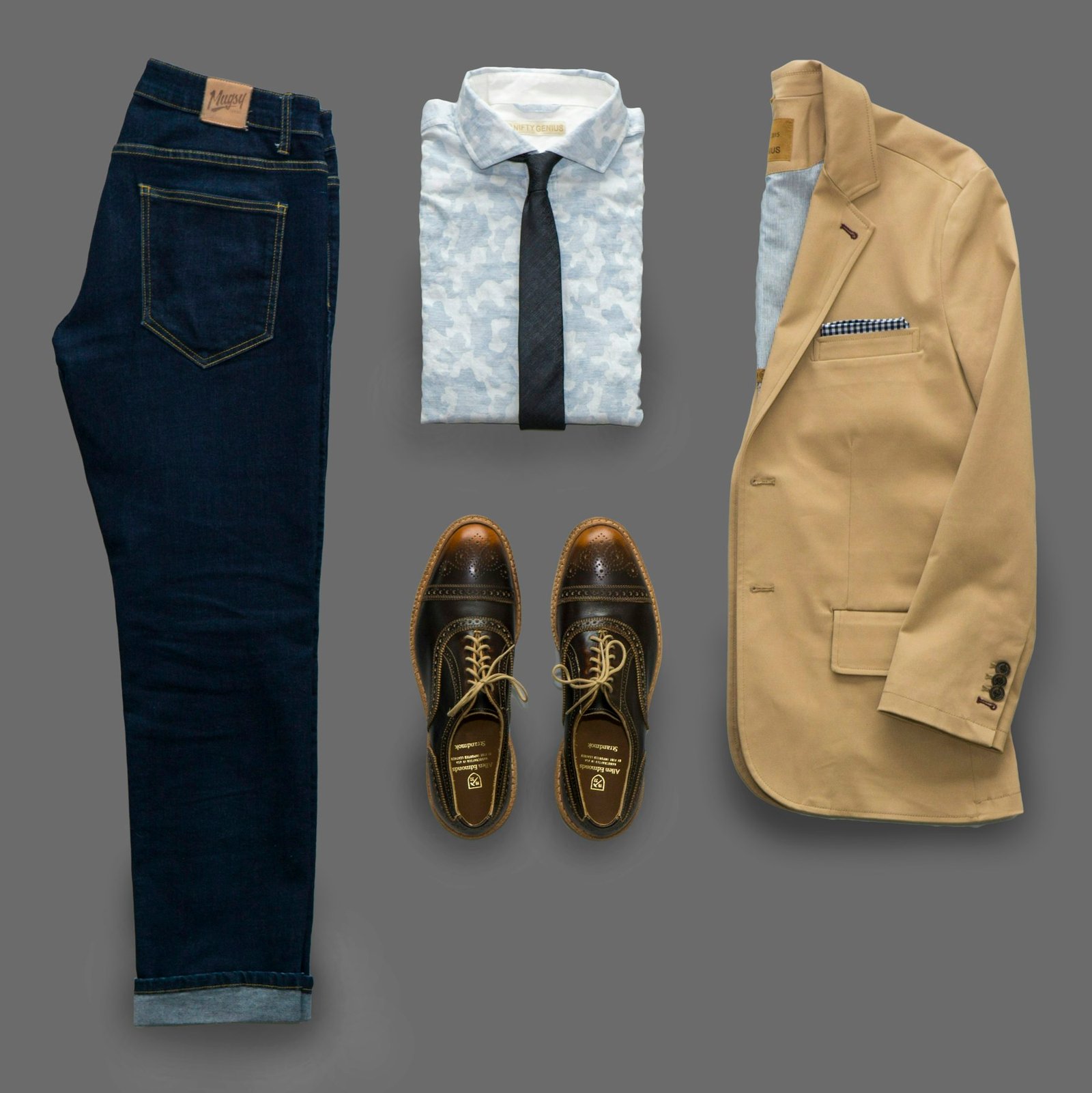 Une tenue, quatre pièces
